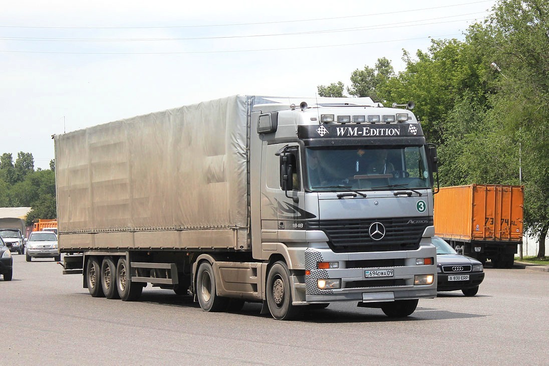 Карагандинская область, № 694 DWA 09 — Mercedes-Benz Actros ('1997) 1848