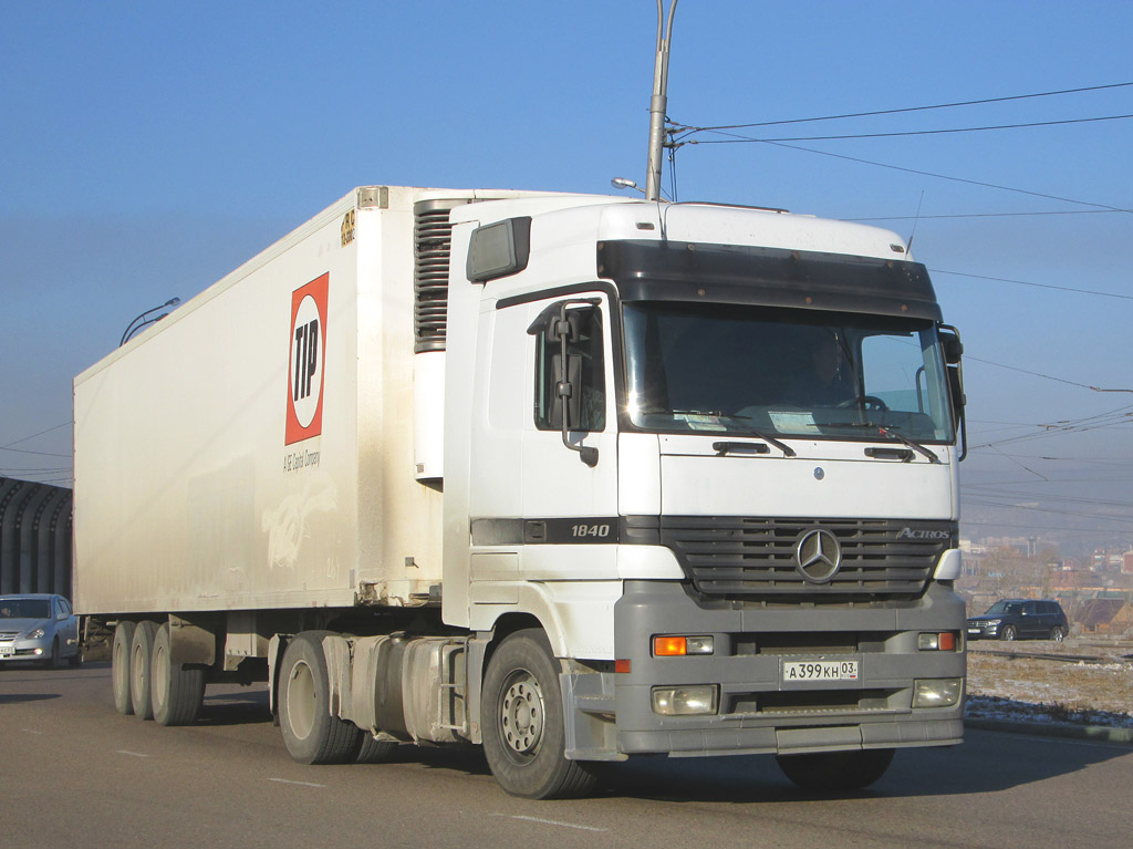 Бурятия, № А 399 КН 03 — Mercedes-Benz Actros ('1997) 1843