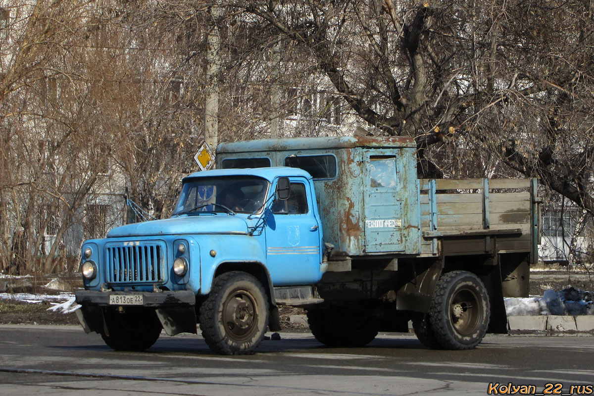 Алтайский край, № А 813 ОЕ 22 — ГАЗ-52-01 (ГАЗ-52А)