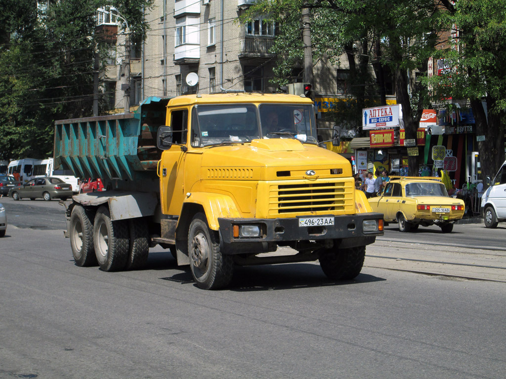 Днепропетровская область, № 496-23 АА — КрАЗ-6510