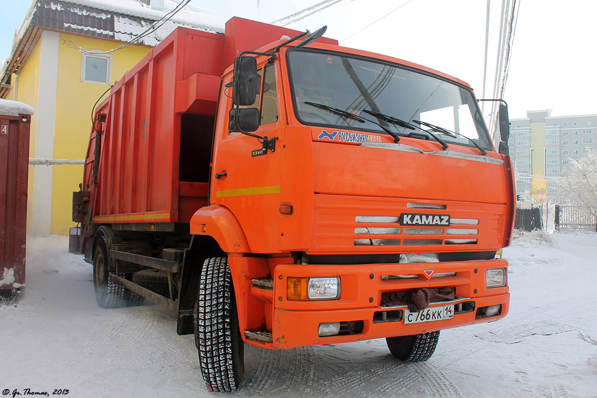Саха (Якутия), № С 766 КК 14 — КамАЗ-53605-A5(48)