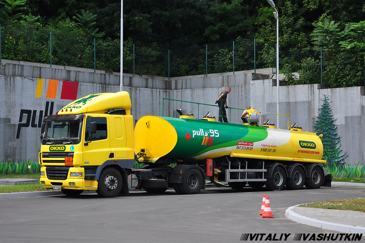 Львовская область, № ВС 7415 ВА — DAF CF85 FT