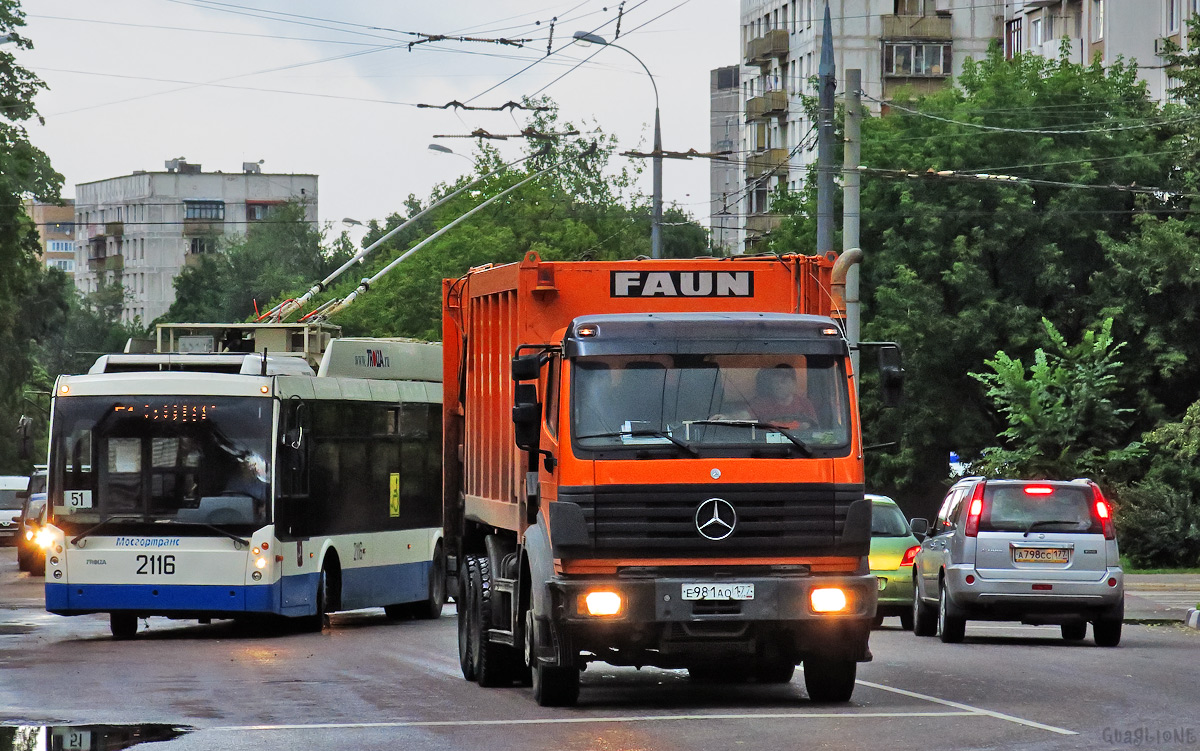 Москва, № Е 981 АО 177 — Mercedes-Benz SK 2422