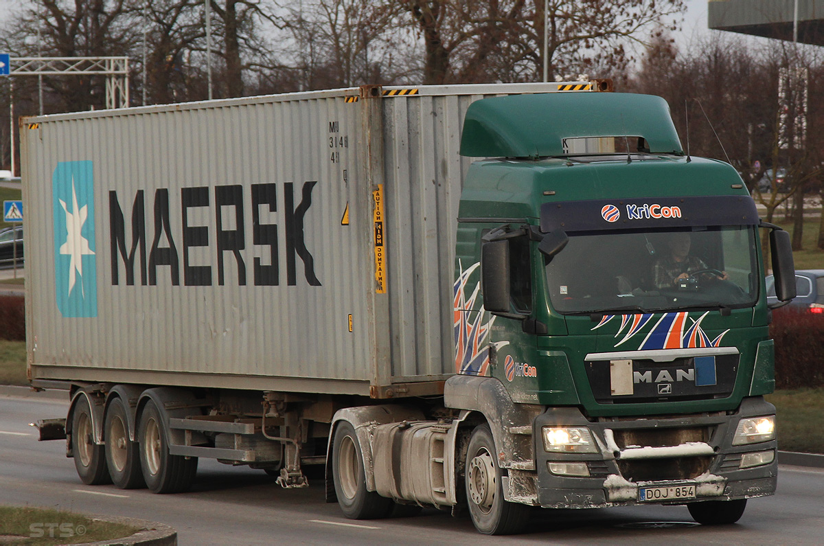Литва, № DOJ 854 — MAN TGS 18.440