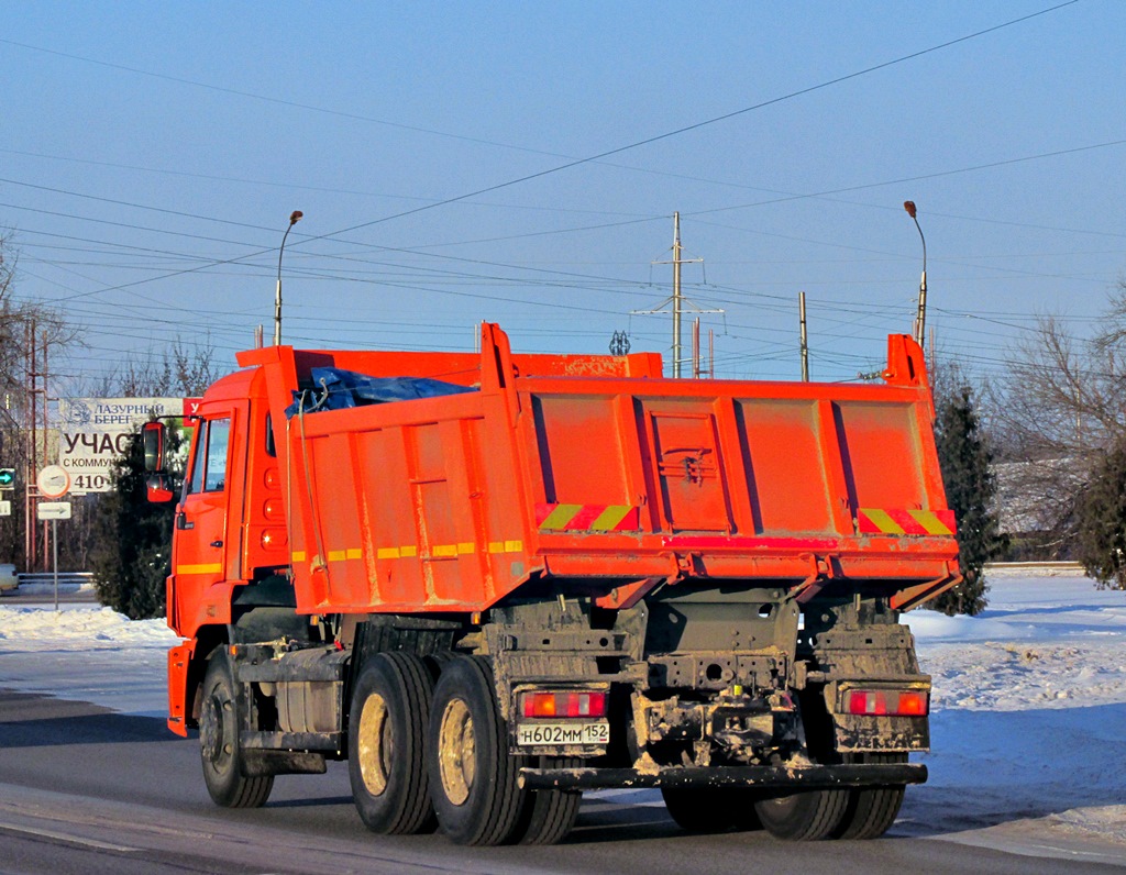 Нижегородская область, № Н 602 ММ 152 — КамАЗ-65115-L4(19)