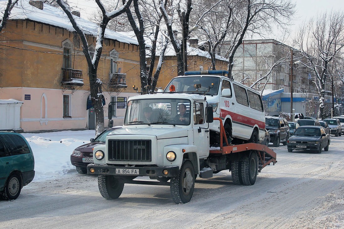 Алматы, № A 854 FA — ГАЗ-3307