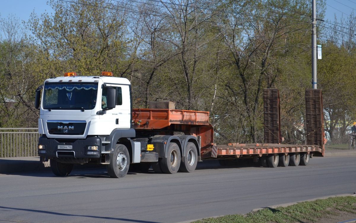 Башкортостан, № Т 800 МК 102 — MAN TGS 33.440