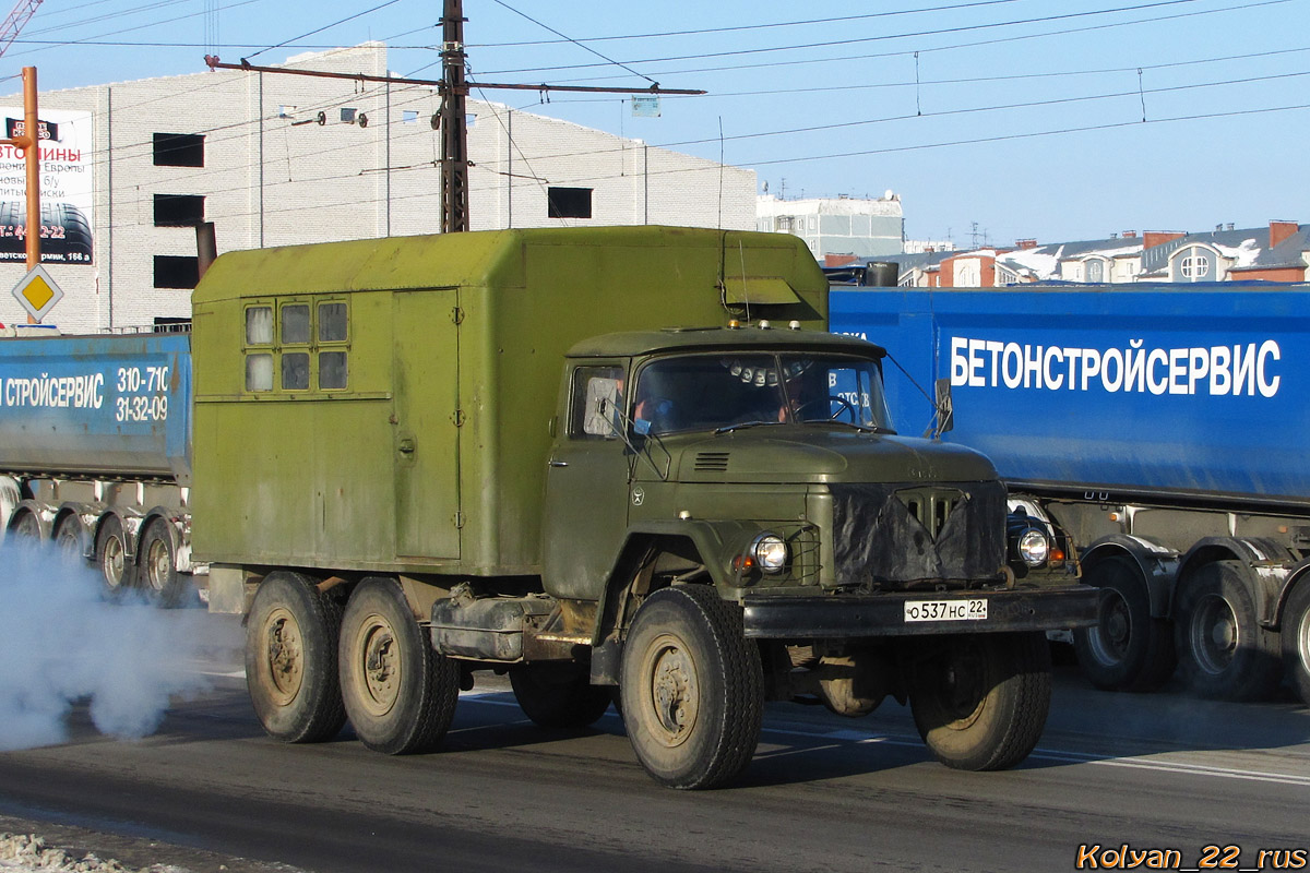 Алтайский край, № О 537 НС 22 — ЗИЛ-131 (общая модель)