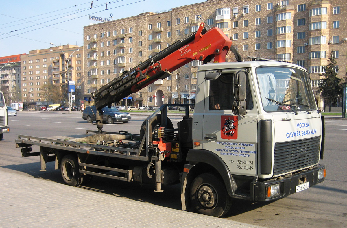 Москва, № 77 — МАЗ-437040