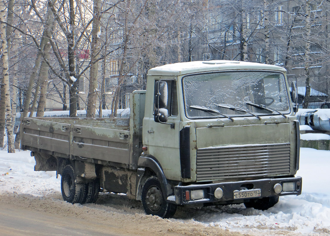 Нижегородская область, № Е 550 ТО 152 — МАЗ-437040