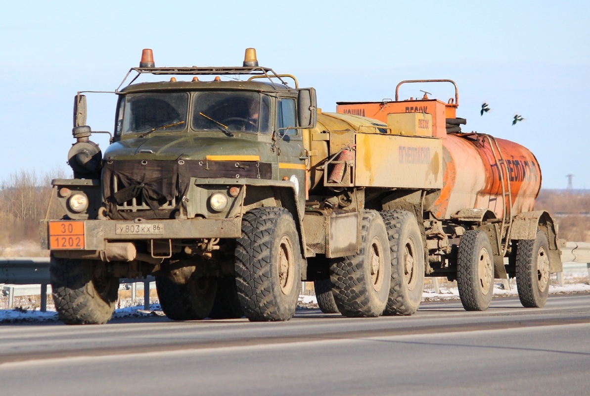 Ханты-Мансийский автоном.округ, № У 803 КХ 86 — Урал-4320 / 5557 (общая модель)