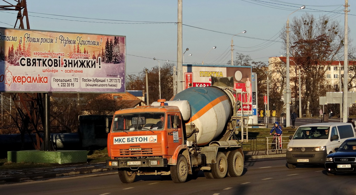 Львовская область, № ВС 3076 ЕС — КамАЗ-53229-02 [53229C]