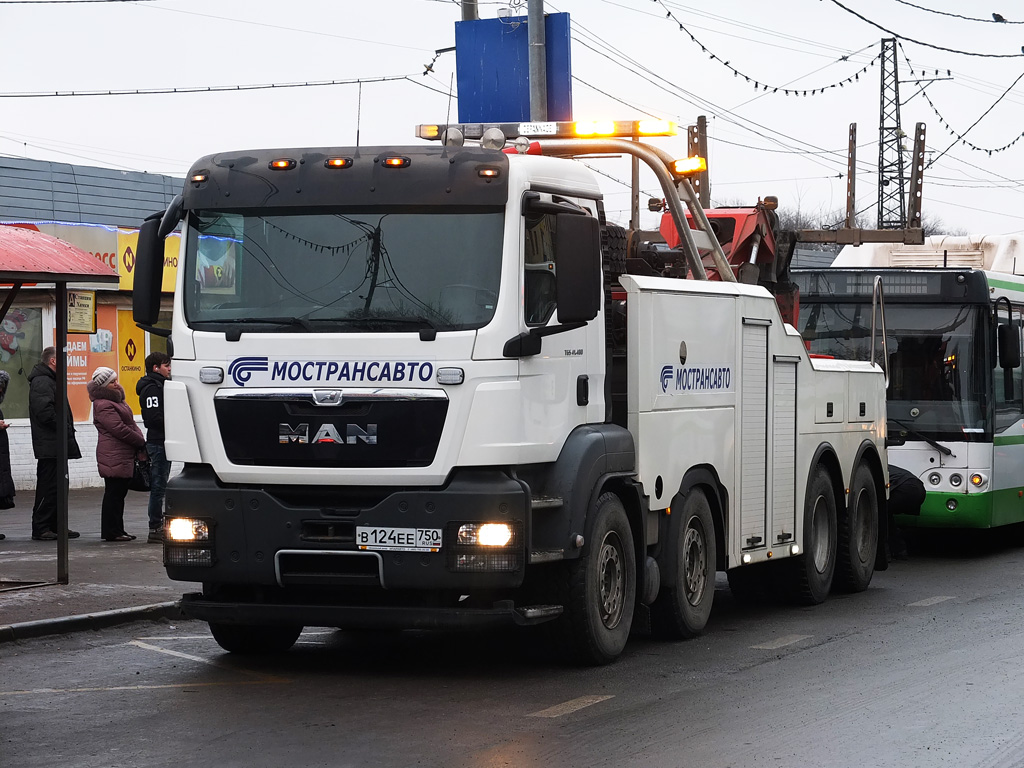 Московская область, № В 124 ЕЕ 750 — MAN TGS 41.480