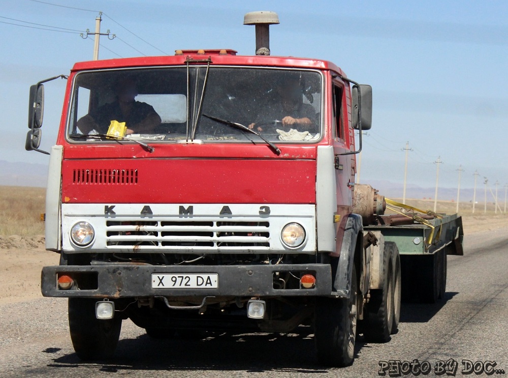 Туркестанская область, № X 972 DA — КамАЗ-5410