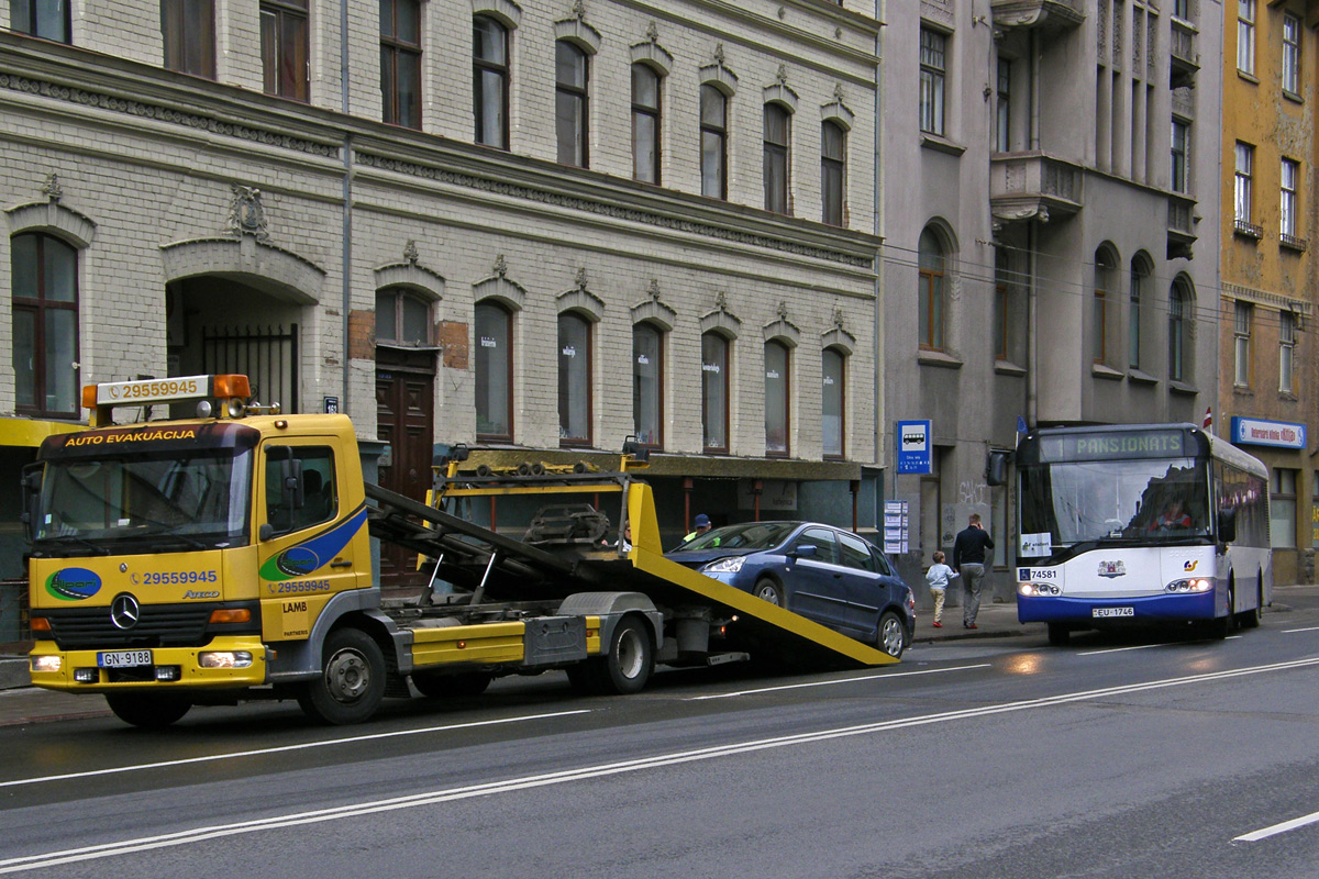 Латвия, № GN-9188 — Mercedes-Benz Atego 817