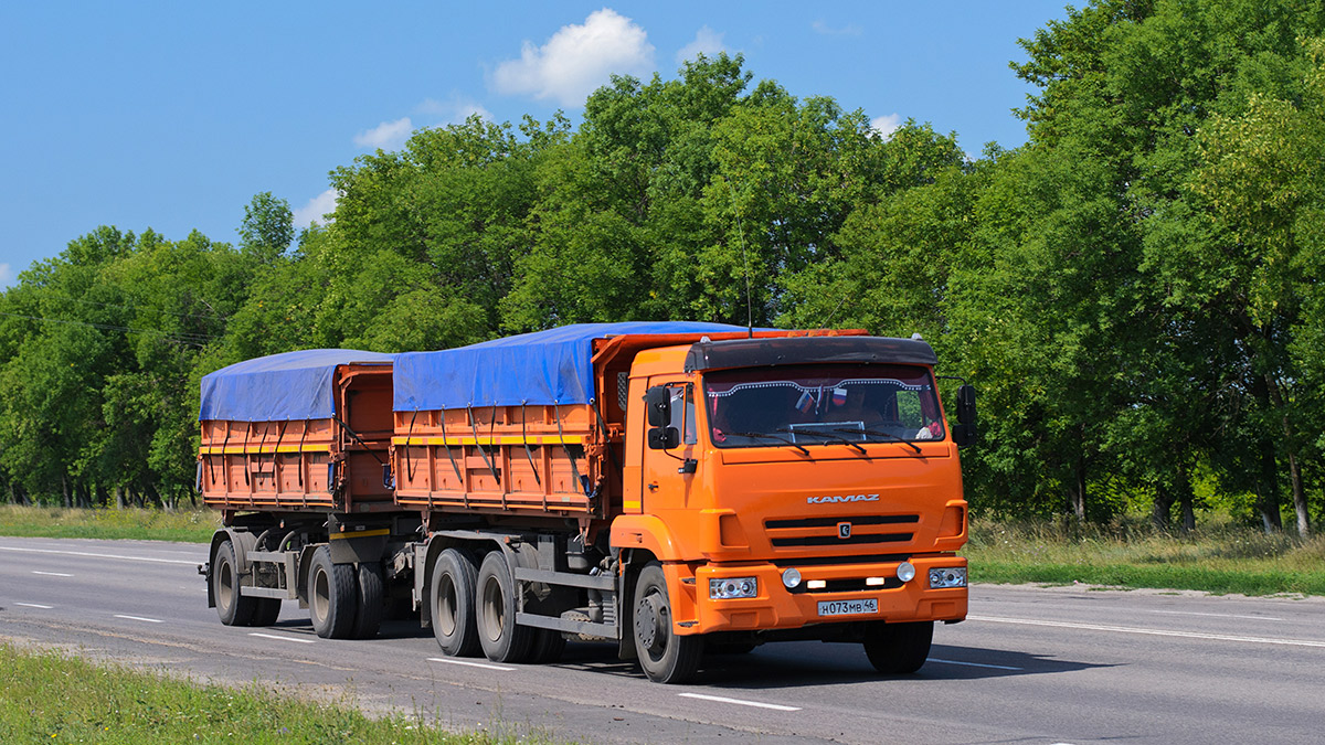 Курская область, № Н 073 МВ 46 — КамАЗ-65115-A4(23)