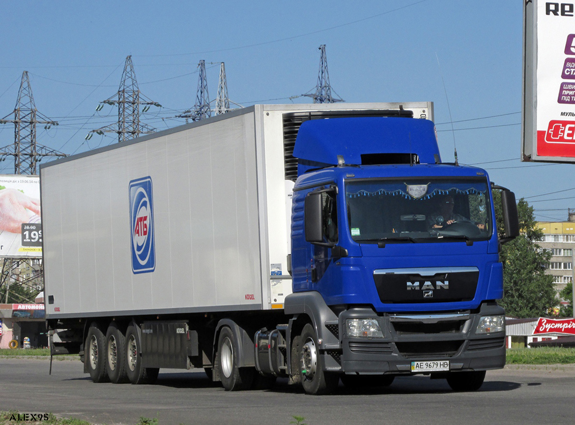 Днепропетровская область, № АЕ 9679 НВ — MAN TGS (общая модель)