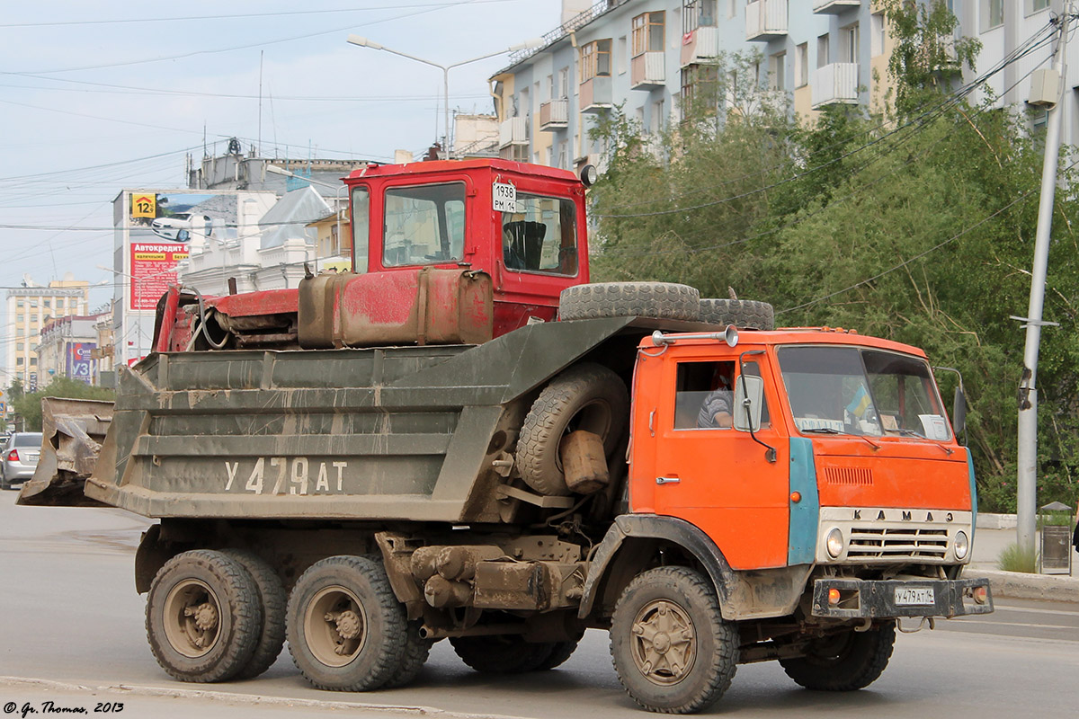 Саха (Якутия), № У 479 АТ 14 — КамАЗ-55111 [551110]