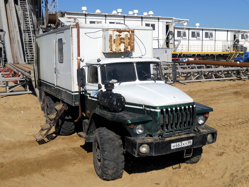Ханты-Мансийский автоном.округ, № Н 663 КУ 86 — Урал-4320-10