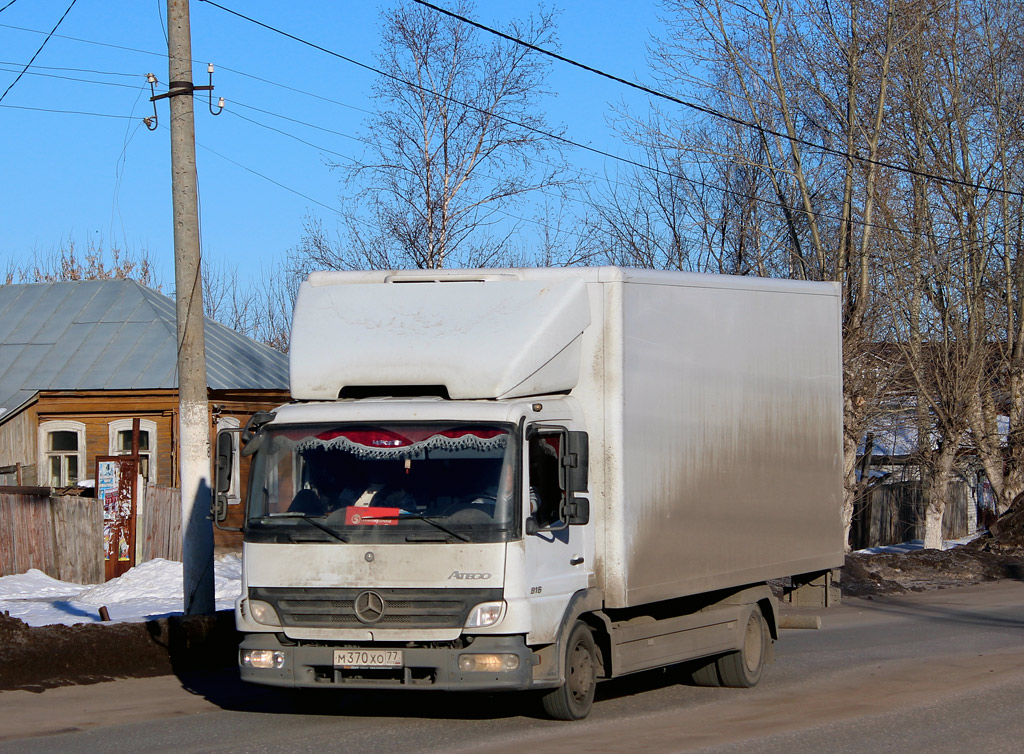 Москва, № М 370 ХО 77 — Mercedes-Benz Atego 816