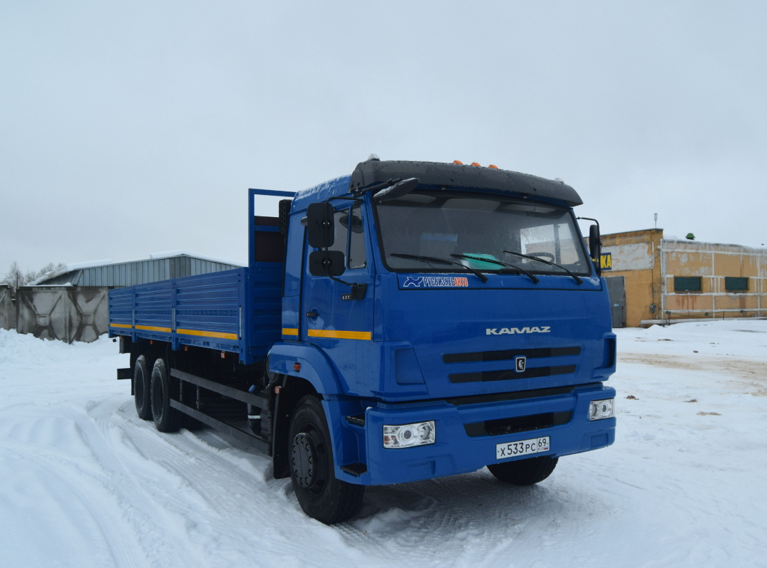Тверская область, № Х 533 РС 69 — КамАЗ-65117-A4(23)