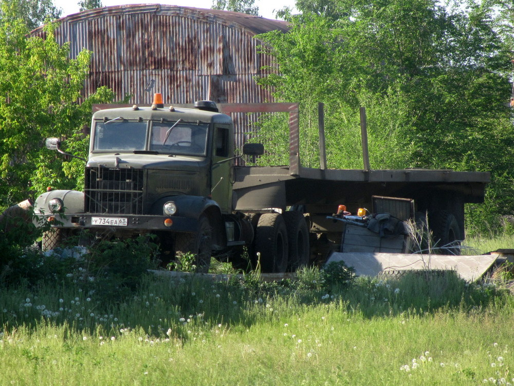 Самарская область, № У 734 ЕА 63 — КрАЗ-258Б1