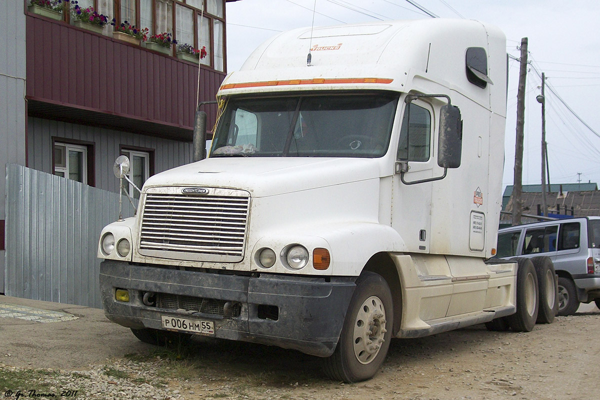 Омская область, № Р 006 НМ 55 — Freightliner Century Class