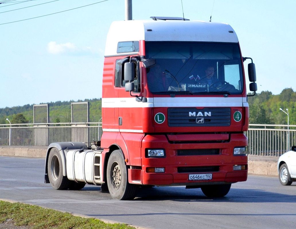 Башкортостан, № О 646 КС 102 — MAN TGA 18.440