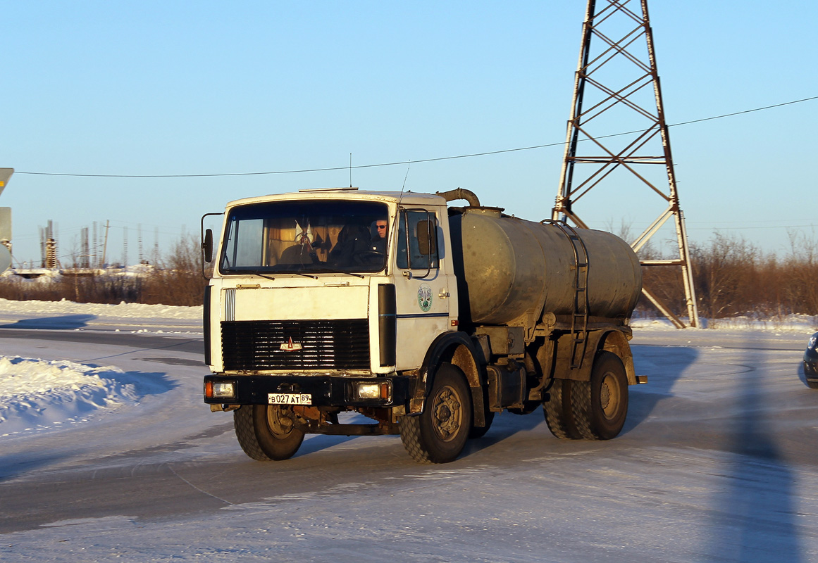 Ямало-Ненецкий автоном.округ, № В 027 АТ 89 — МАЗ-5337 [533700]