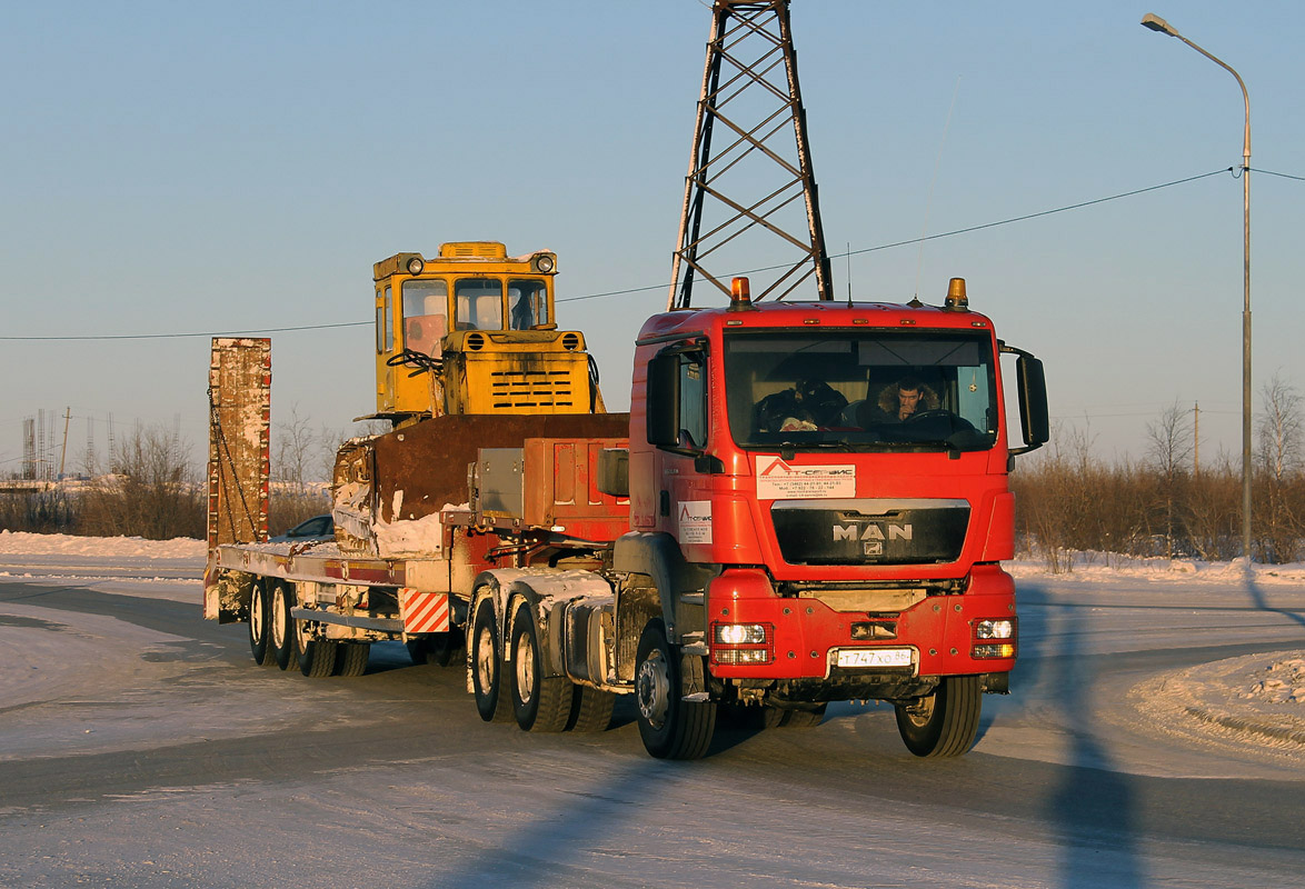 Ханты-Мансийский автоном.округ, № Т 747 ХО 86 — MAN TGS 33.430