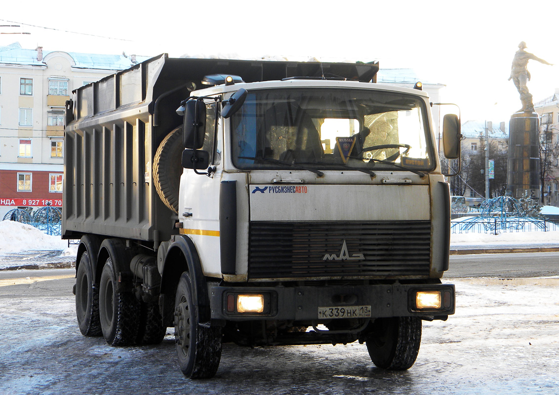 Мордовия, № К 339 НК 13 — МАЗ-5516A5