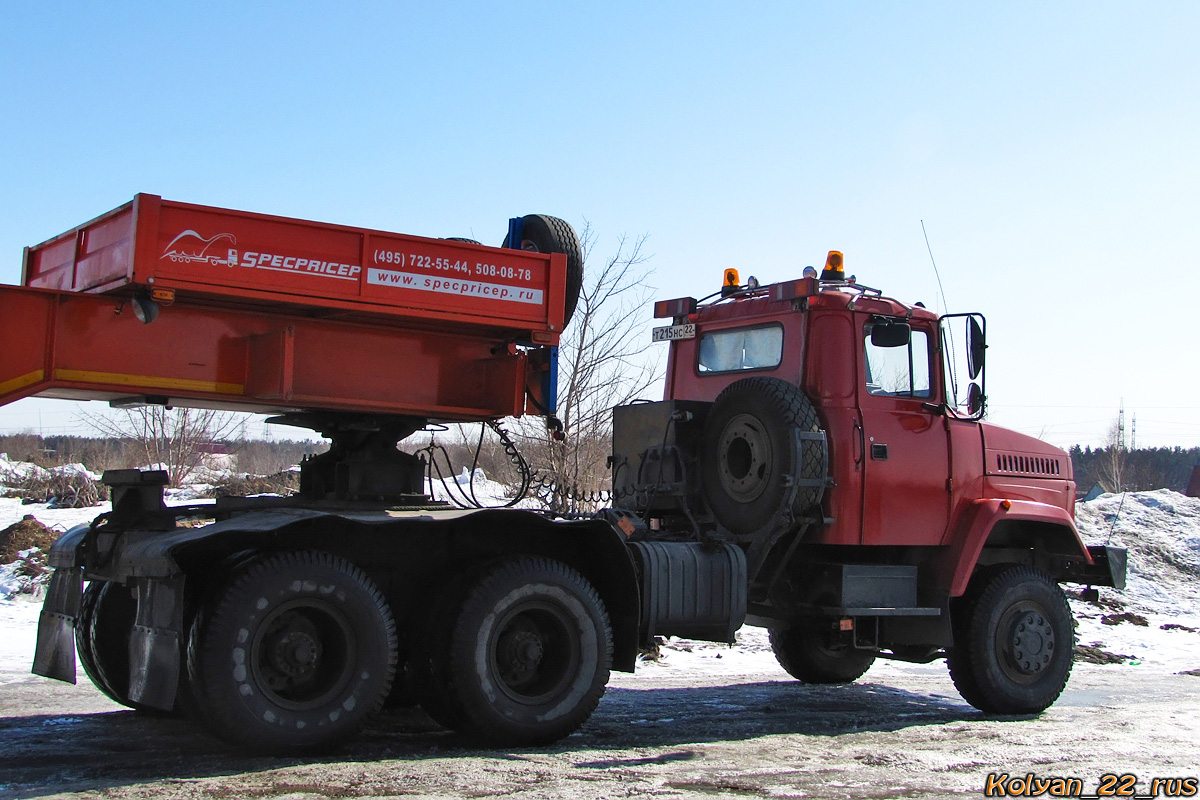 Алтайский край, № Т 215 НС 22 — КрАЗ-6443