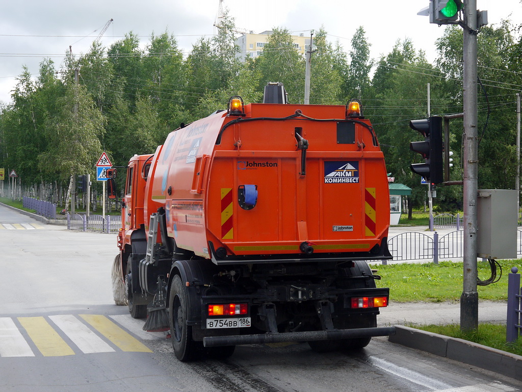 Ханты-Мансийский автоном.округ, № В 754 ВВ 186 — КамАЗ-53605-D3(97)