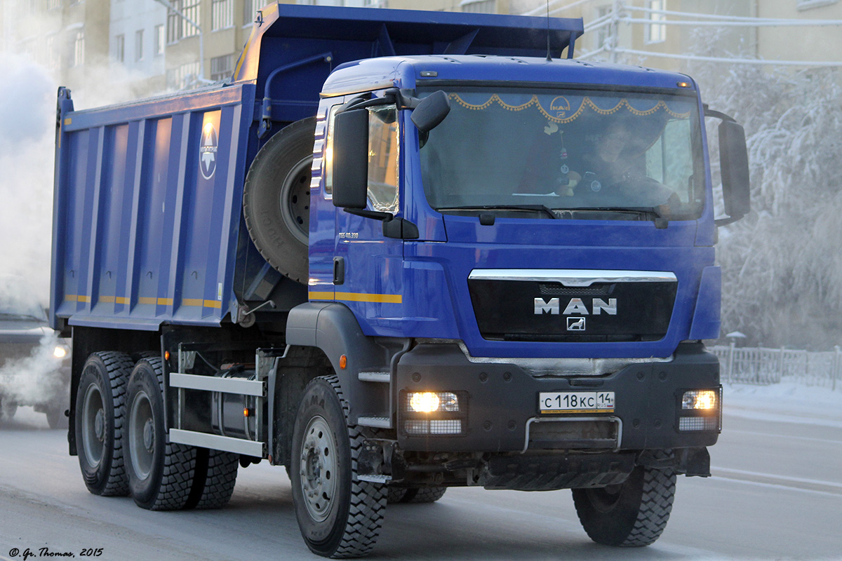 Саха (Якутия), № С 118 КС 14 — MAN TGS 40.390