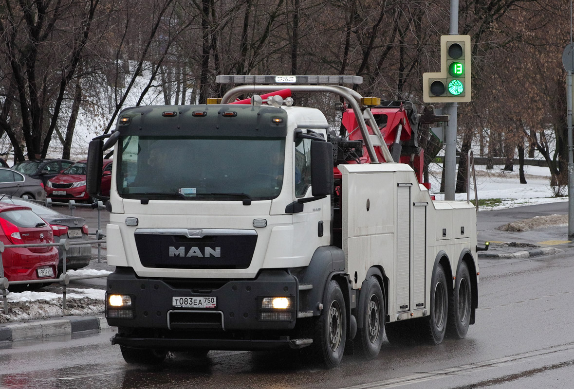 Московская область, № Т 083 ЕА 750 — MAN TGS 41.480