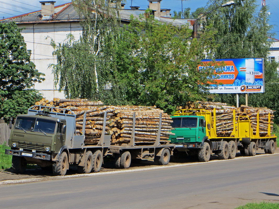 Кировская область, № Р 380 НС 43 — КамАЗ-4310