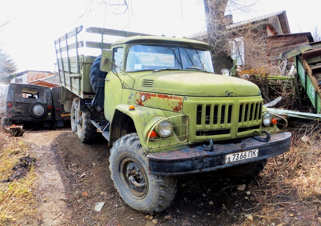 Приморский край, № Д 7366 ПК — ЗИЛ-131 (общая модель); Приморский край — Автомобили с советскими номерами