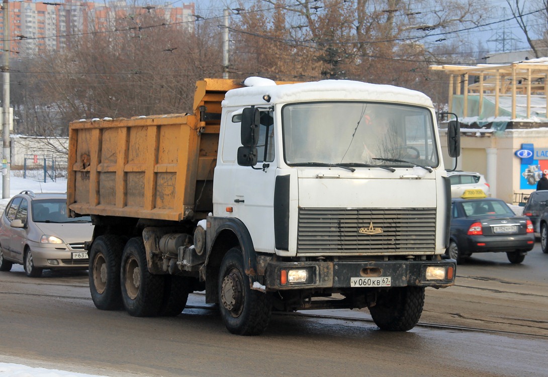 Смоленская область, № У 060 КВ 67 — МАЗ-5516A5