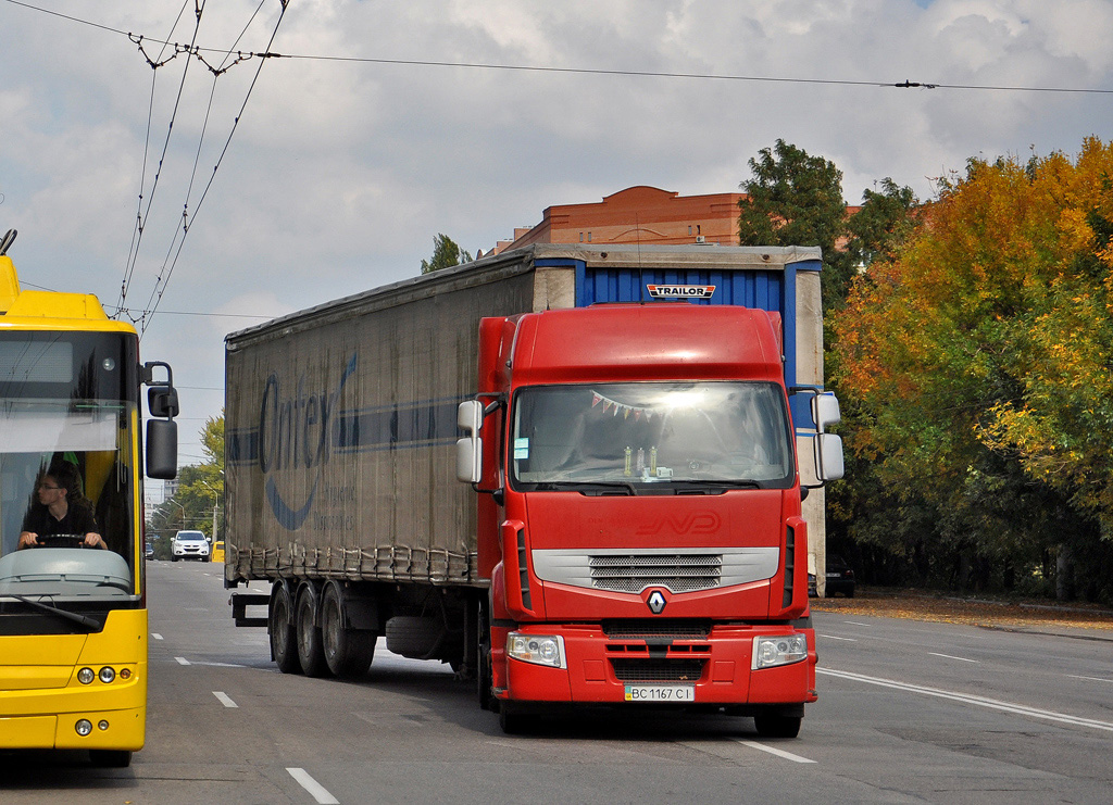 Львовская область, № BC 1167 CI — Renault Premium ('2006)