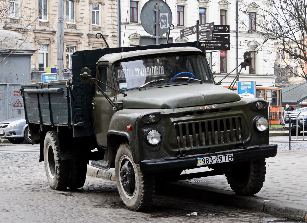 Львовская область, № 983-29 ТВ — ГАЗ-52-04
