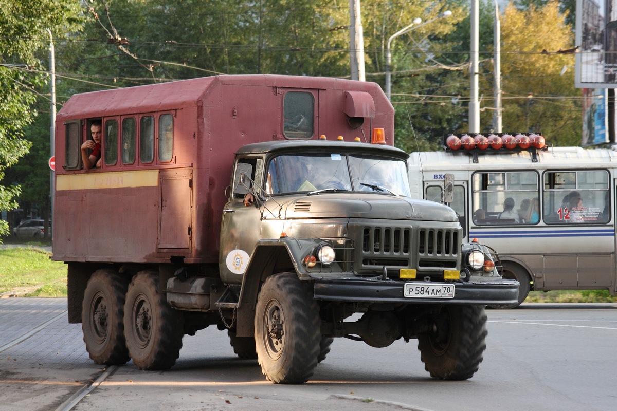 Томская область, № Р 584 АМ 70 — ЗИЛ-131 (общая модель)