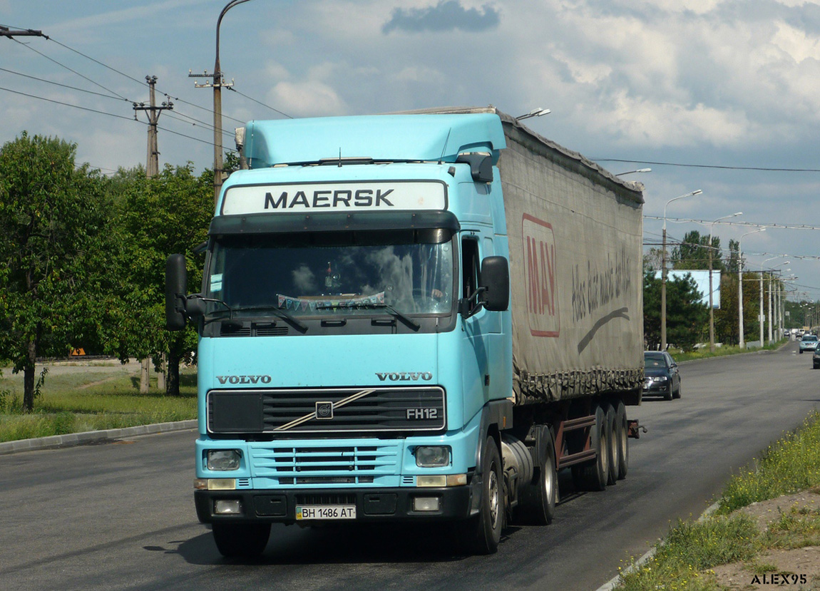 Одесская область, № ВН 1486 АТ — Volvo ('1993) FH12.380