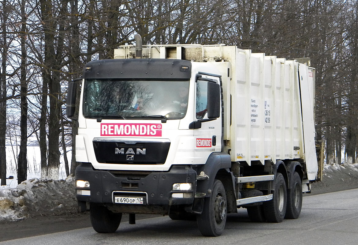 Мордовия, № Е 690 ОР 13 — MAN TGS 33.350