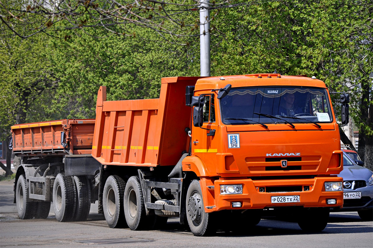 Алтайский край, № Р 028 ТХ 22 — КамАЗ-65115-N3(78)