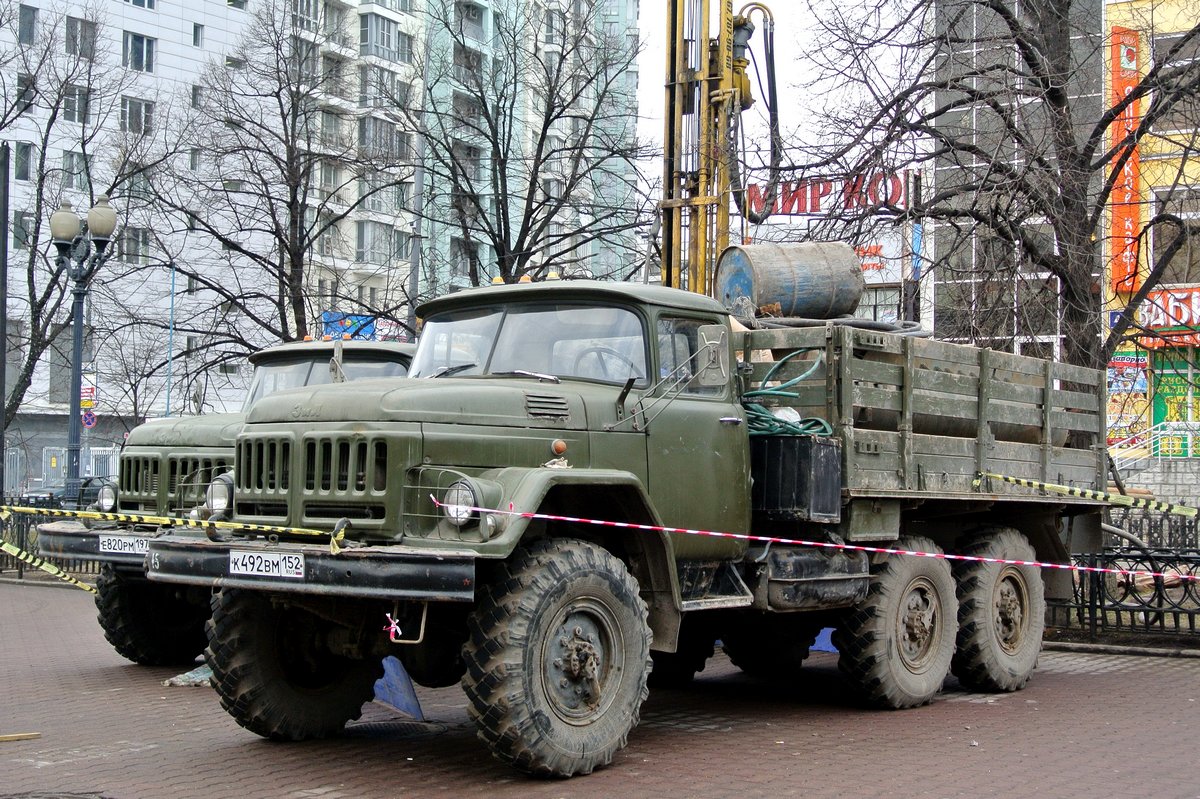 Нижегородская область, № К 492 ВМ 152 — ЗИЛ-131 (общая модель)