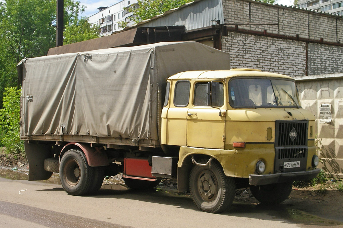 Воронежская область, № Н 239 ММ 36 — IFA W50L/FP