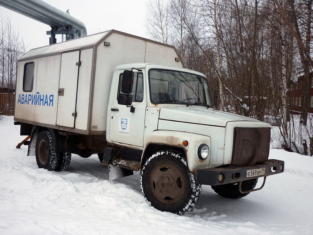 Архангельская область, № Е 569 ВР 29 — ГАЗ-3307
