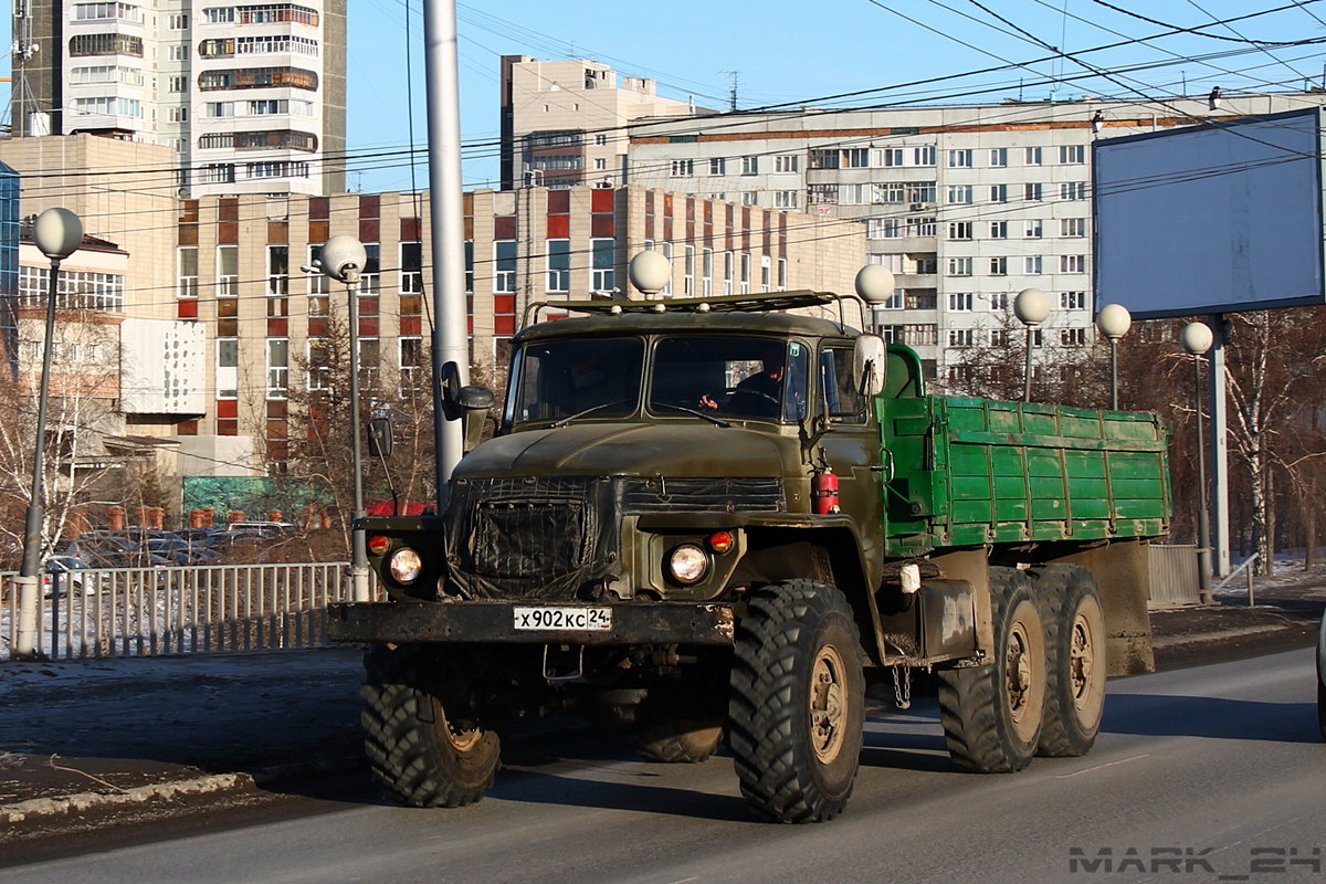 Красноярский край, № Х 902 КС 24 — Урал-4320 / 5557 (общая модель)