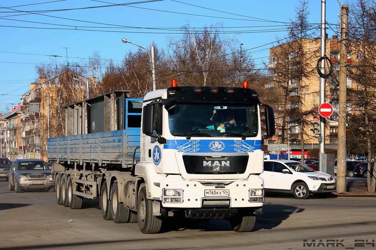 Красноярский край, № М 765 КХ 124 — MAN TGS 33.480