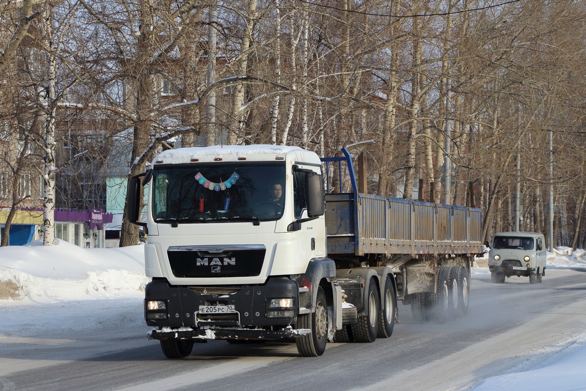 Томская область, № Е 205 РС 70 — MAN TGS 33.440
